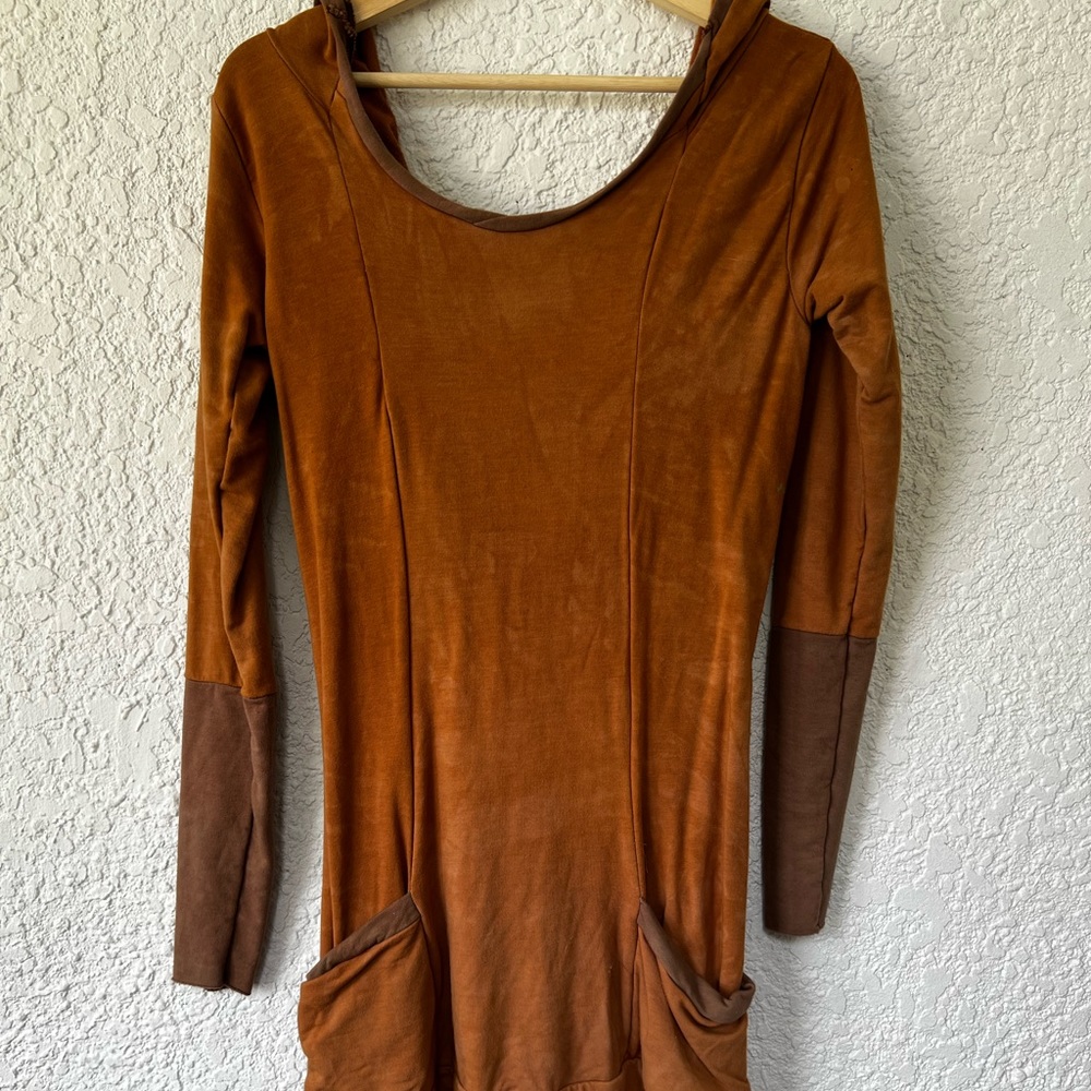 Crossfox hoodie dress